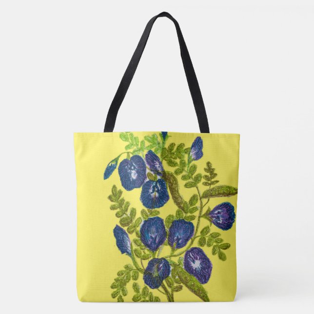 Tasche Blütenblumen (Vorderseite)