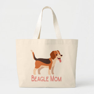 Tasche Cartoon Welpenhund Mutter Süßer Beagle
