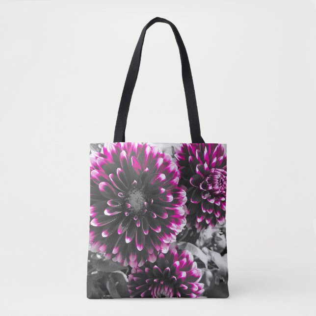 Tasche Dahlias Georgine (Vorderseite)