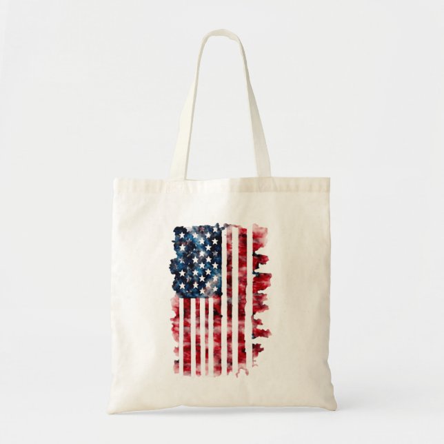 Tasche der amerikanischen Flagge (Vorne)