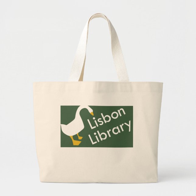 Tasche der Bibliothek Lissabon (Vorne)