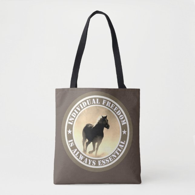 Tasche der Freiheit des Einzelnen (Vorderseite)
