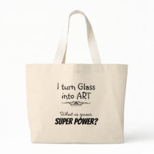 Tasche der Leinwand "Super Artist Stected Glass"