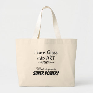 Tasche der Leinwand "Super Artist Stected Glass"