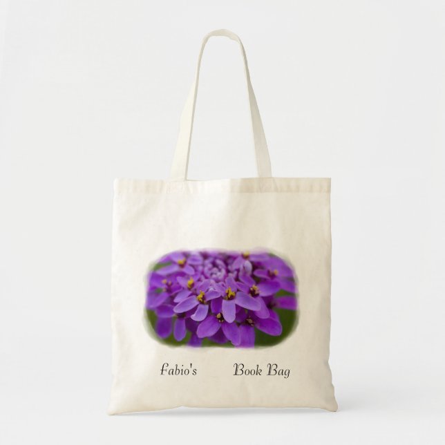 Tasche der lila Wildblume (Vorne)