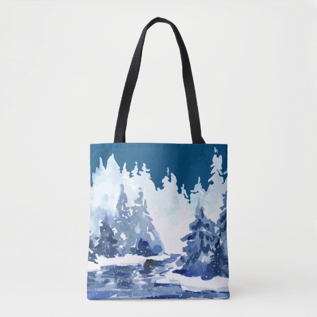 Tasche der Winterwaldszene (Vorderseite)