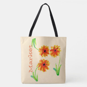 Tasche des Blumenmarktes
