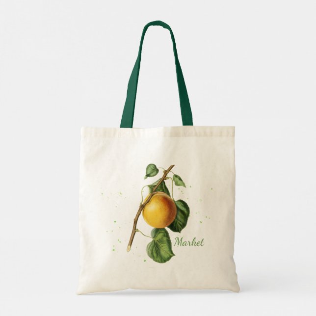 Tasche des botanischen Obstmarktes (Rückseite)