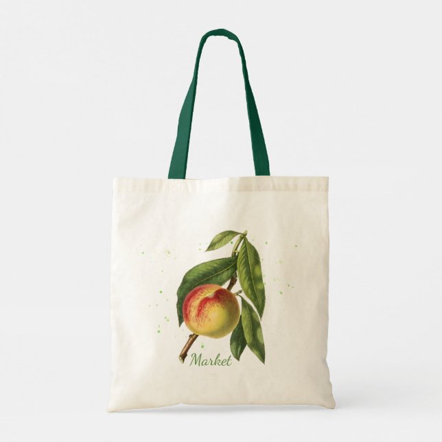 Tasche des botanischen Obstmarktes (Rückseite)