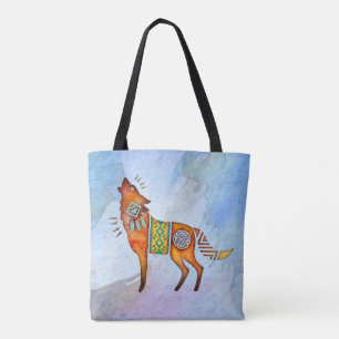 Tasche des gestrichenen Wolfs