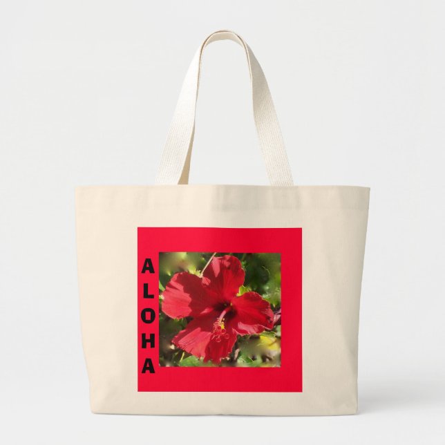Tasche des Hawaiianischen Roten Hibiskus (Vorne)