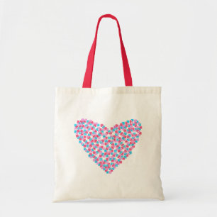 Tasche des klassischen Herzens der Quadrate