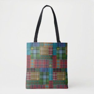 Tasche des Kreuzes in Torr Fionn Tartan Quilt