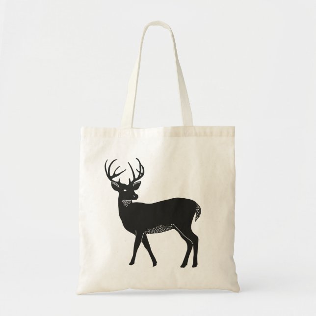 Tasche des Schwarzen und Weißen Hirsches (Vorne)
