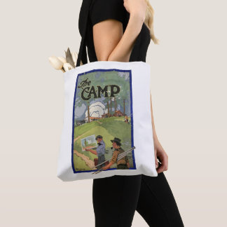 Tasche des Sommercamps mit Palette und Chisel