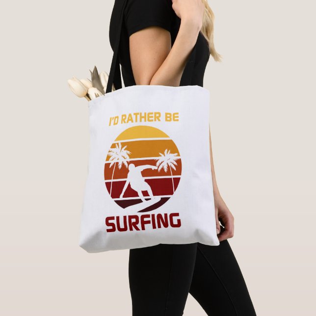 Tasche des Surfens (Von Nahem)