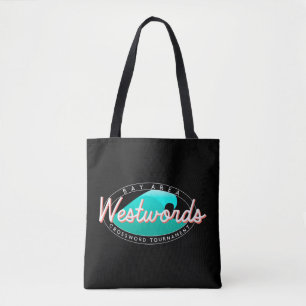 Tasche des Westwords Reverse-Logos (dunkler Hinter