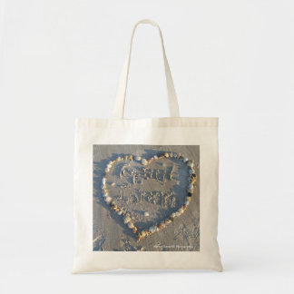 Tasche, die Topsail Inselphotographie kennzeichnet Tragetasche