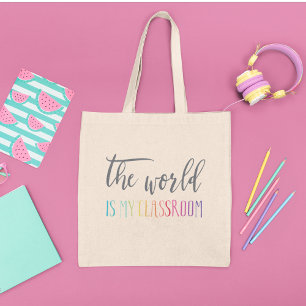 Tasche Die Welt ist mein Klassenzimmer