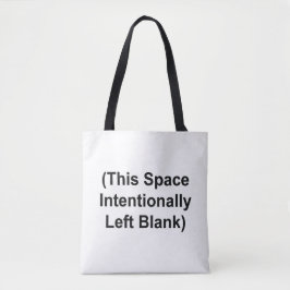 TASCHE "Dieser Bereich bleibt absichtlich leer"