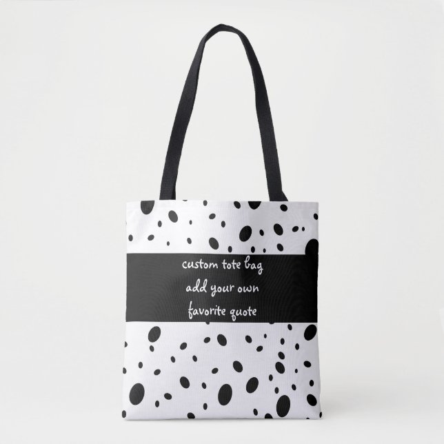 Tasche eines benutzerdefinierten Zitats fügen Sie  (Vorderseite)