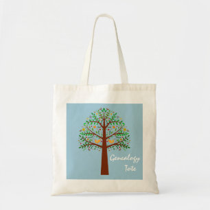 Tasche Folk Art Family Tree Genealogie