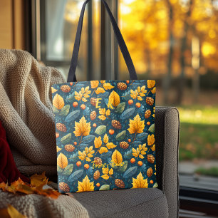 Tasche 'Forest Finds' mit warmen Herbst-Elementen