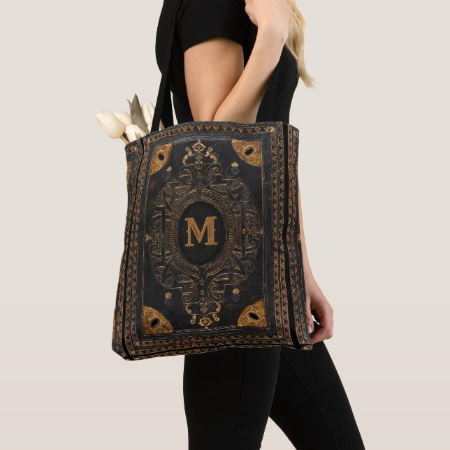 Tasche für antike Ornamente mit Ihrem Monogramm (Von Nahem)