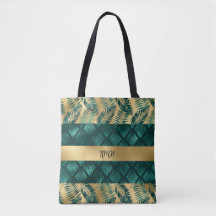 Tasche für aquamarines und Gold-Design