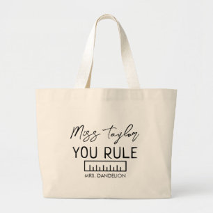 Tasche für benutzerdefinierte Lehrer: Perfektes Ma