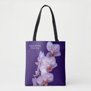 Tasche für Blume und Pflanze mit Orchideen