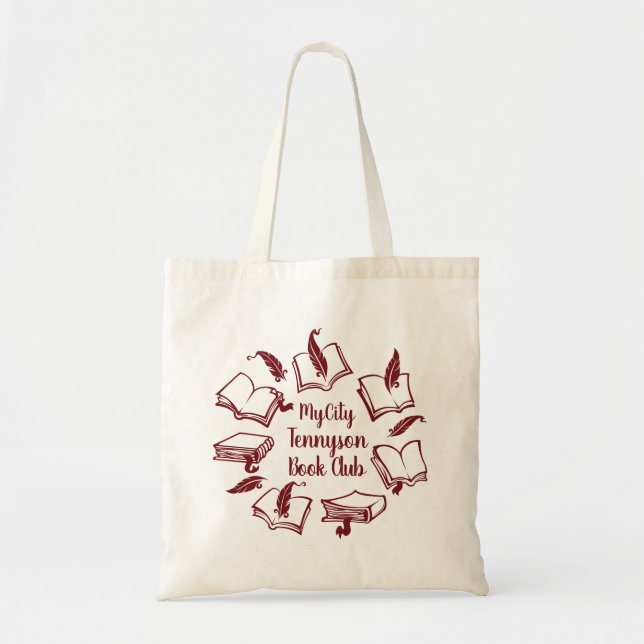 Tasche für den Buchclub (Anpassbar) 2 (Vorne)