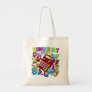 Tasche für den Mathe-Tag in der Schule