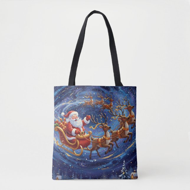 Tasche für den Weihnachtsmann-Schlitten (Vorderseite)