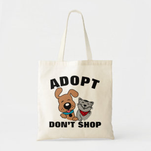 Tasche für die Adoption von Hunden und Katzen
