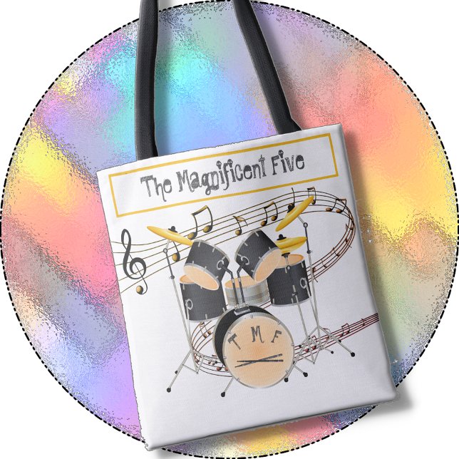 TASCHE für einen Drummer - Plus zwei Monogramme (Von Creator hochgeladen)