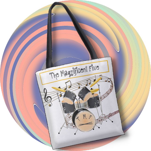 TASCHE für einen Drummer - Plus zwei Monogramme (Von Creator hochgeladen)