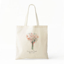 Tasche für einfache Blumenbouquet