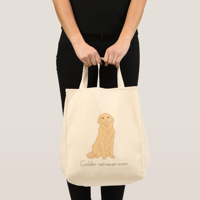 Tasche für Golden Retriever-Fans (Vorderseite (Produkt))