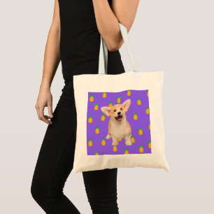 Tasche für Hundeliebhaber lustiges Hundegesicht Bi