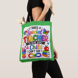 Tasche für Lehrer-Autismus-Bewusstsein