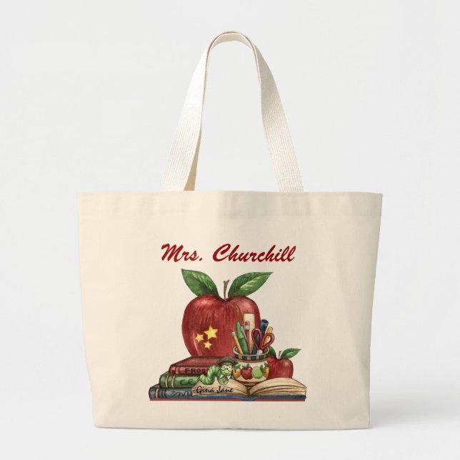Tasche für Lehrkräfte - Bookworm - SRF (Vorne)