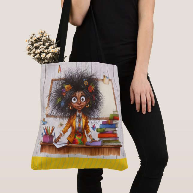 Tasche für niedliche Lehrkräfte - Siehe Rückseite (Von Nahem)