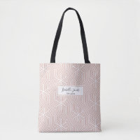 Tasche für personalisierte Uni mit geometrischen S