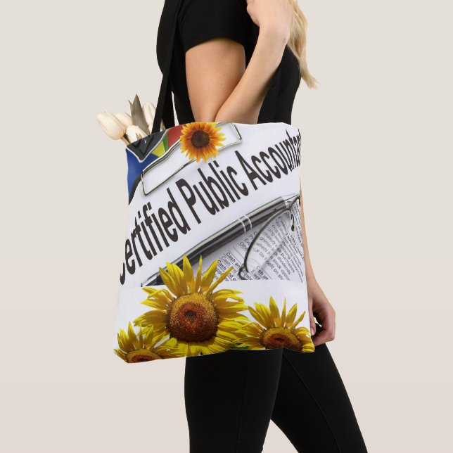 Tasche für Sonnenblumen (Von Nahem)