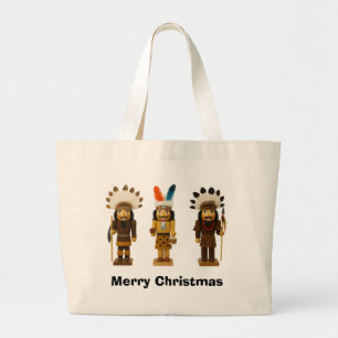 Tasche für Weihnachten mit Native American Nusskna