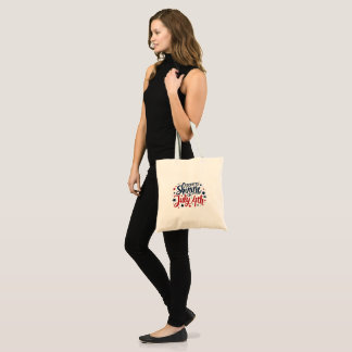 Tasche geboren zu Shine am 4. Juli - USA Text Desi