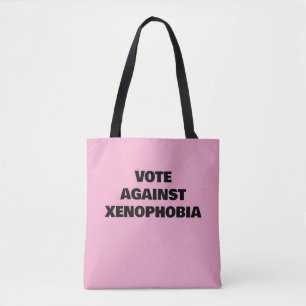 Tasche 'Gegen Xenophobie stimmen'