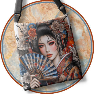 TASCHE - Geisha in traditioneller Kleidung
