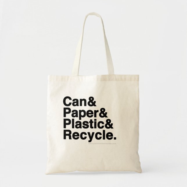 Tasche gerecycelt (Vorne)